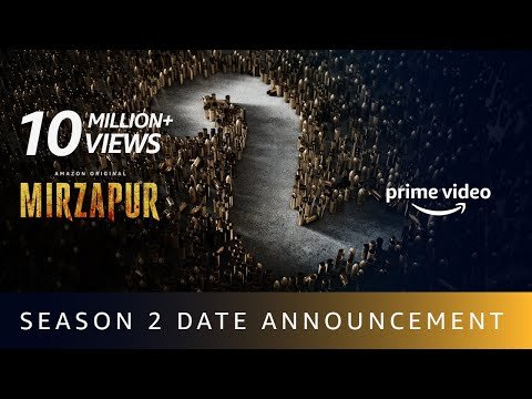 Mirzapur 2 - Release Date Announcement | Amazon Original