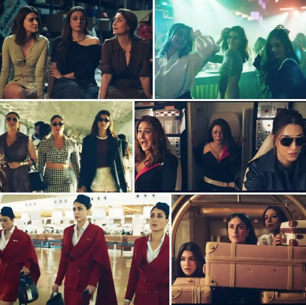 Crew Teaser Out - Kareena Kapoor Khan, Tabu And Kriti Sanon