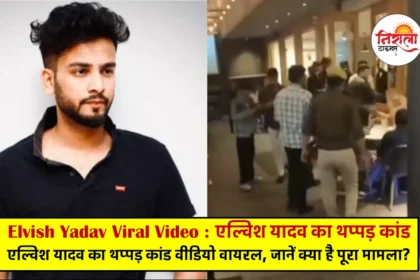 Elvish Yadav Viral Video - Elvish Yadav's Slapping Video Controversy