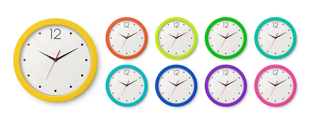 Vastu Tips for Wall Clock Colours