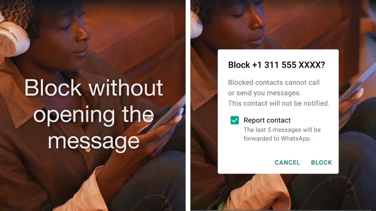 WhatsApp Spam Messages Block Features android & ios