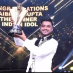Indian Idol 14 Winner Vaibhav Gupta