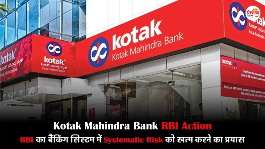 Kotak Mahindra Bank RBI Action: RBI wants to eliminate systematic risk in banking industry