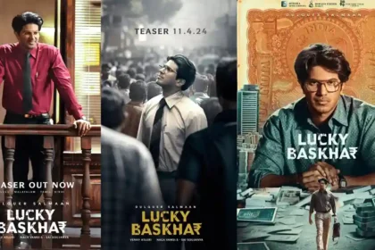 Lucky Baskhar Teaser Release Starr Dulquer Salmaan's plays Meddle class Banker role